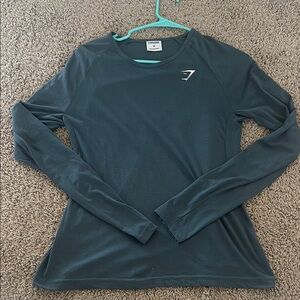 Gymshark Teal Performance Top